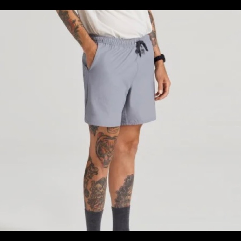 Allbirds Natural Run Light Gray Athletic Lightweight Shorts Men’s Size XXXL
